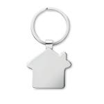 BURNIE House key ring metal bamboo Timber