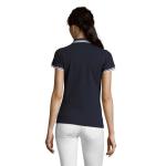 PASADENA women polo 200g, French navy, white French navy, white | L