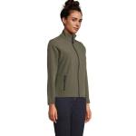 RACE WOMEN SOFTSHELL ZIP, dark green Dark green | L