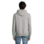 SPENCER HOODED SWEAT 280, Grey melange Grey melange | XS