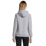 SPENCER WOMEN HOODED SWEAT, Grey melange Grey melange | XS