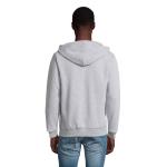 SPIKE MEN ZIP HOODIE SWEAT, Grey melange Grey melange | S