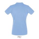 PERFECT WOMEN POLO 180, Himmelblaues Piqué Himmelblaues Piqué | M