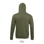 SNAKE Hood Sweater, dark green Dark green | XS