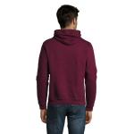 SNAKE Hood Sweater, burgundy Burgundy | XS
