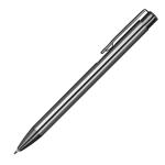 Aluminium push pen, shiny metalic Anthracite