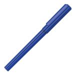 Plastic rollerball pen with ink Aztec blue
