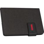 A5 Schreibmappe mit integrierter Powerbank (4.000 mAh) und LED Rot