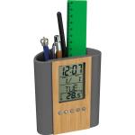 Stifteköcher mit diversen Funktionen Grau