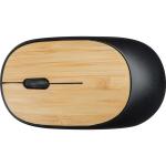Bamboo computer mouse Black