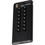 4.000 mAh Powerbank with suction cups Black
