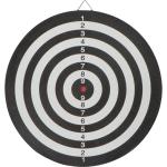 Dartscheibe mit Pfeilen Mehrfarbig