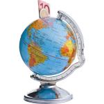 Savings box in globe shape Multicolor