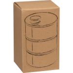 Hip flask barrel Black