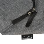 Umhängetasche aus Polyester Grau