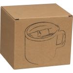 Vakuum Edelstahltasse Schwarz