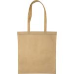 Non Woven Tasche mit langen Henkeln Beige