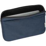 Laptoptasche aus recycelter Baumwolle Dunkelblau