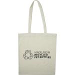 Einkaufstasche aus recycelten Kunststoffen Beige