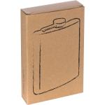 Stainless metal hip flask Convoy grey