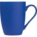 Rubberized ceramic mug Aztec blue