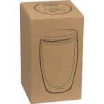 Double-walled glass with 500 ml filling capacity Transparent