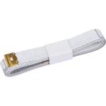 Rubberised 1,50 m measuring tape White