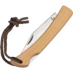 Pocket knife with bamboo bowls and hanging loop Fawn