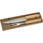 Fleischgabel Set Beige