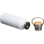 Sublimations Vakuum Edelstahlflasche Weiß