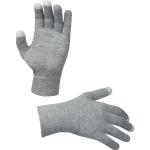 Handschuhe mit Touchfingern Grau