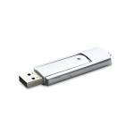USB Stick Gleam Silber glänzend | 128 MB