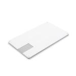 USB Stick Karte Metall Silber matt | 4 GB