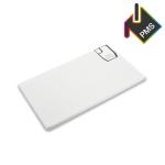 USB Stick Photocard Metal Flat silver | 128 MB