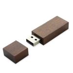 USB Stick Holz Rectangle Walnuss | 128 MB