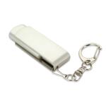 USB Stick Clip Metal Silber | 128 MB