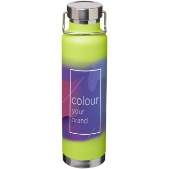 Thor 650 ml copper vacuum insulated sport bottle Lime