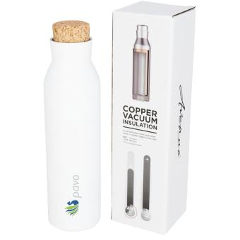 Norse 590 ml copper vacuum insulated bottle White