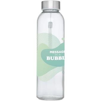 Bodhi 500 ml glass water bottle Black