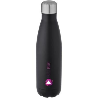 Cove 500 ml vacuum insulated stainless steel bottle Black