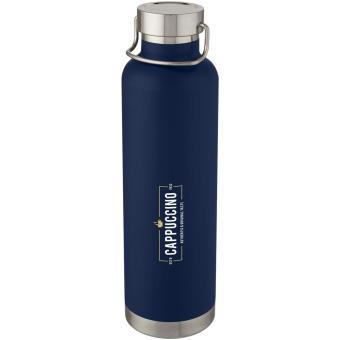 Thor 1 L copper vacuum insulated water bottle Dark blue