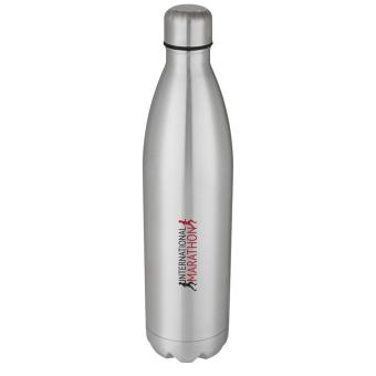 Cove 1 L vacuum insulated stainless steel bottle Silver