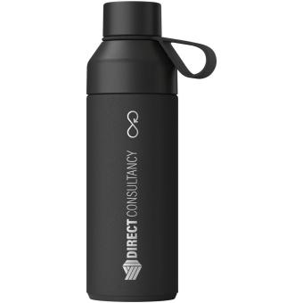 Ocean Bottle 500 ml vacuum insulated water bottle Black