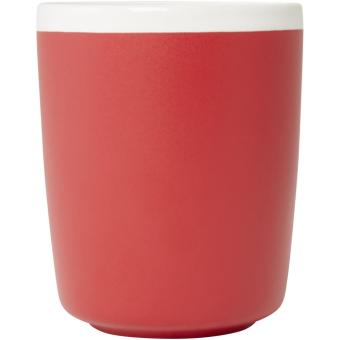 Lilio 310 ml ceramic mug Red