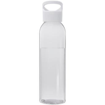 Sky 650 ml recycled plastic water bottle White