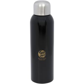 Guzzle 820 ml RCS certified stainless steel water bottle Black