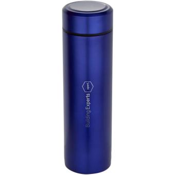 Taylor 450 ml Doppelwand Isolierflasche aus Edelstahl mit Teesieb Blau