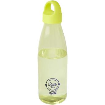 Bergen Trinkflasche aus recyceltem Kunststoff 800 ml Limone