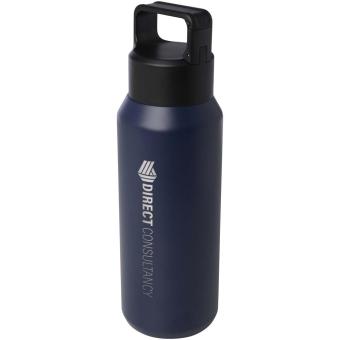 Astra 600 ml RCS recycled stainless steel copper vacuum insulated water bottle (carbonated safe) Navy