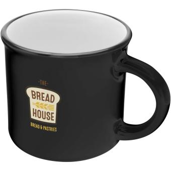 Bari Keramiktasse 240 ml Schwarz
